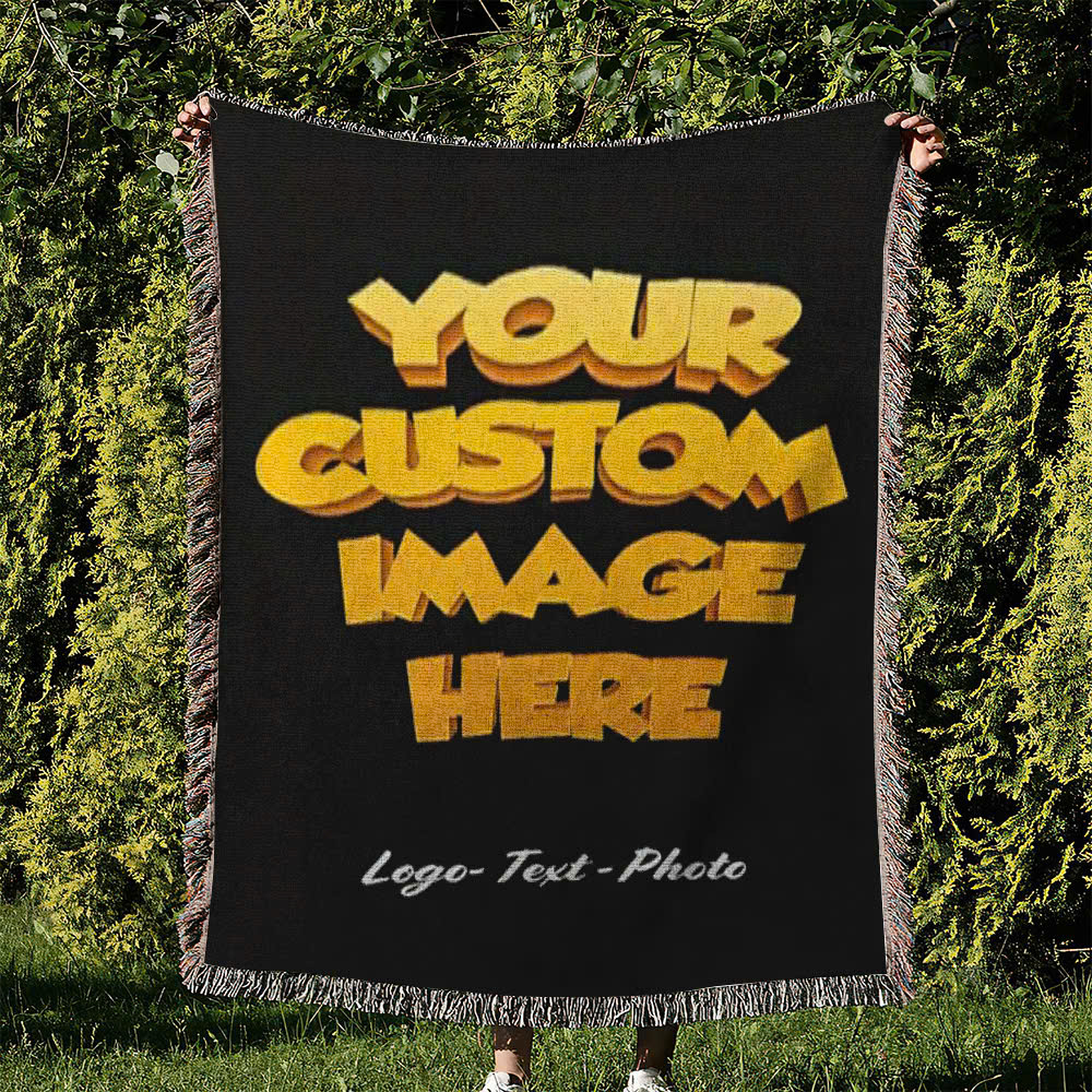 woven your custom image here